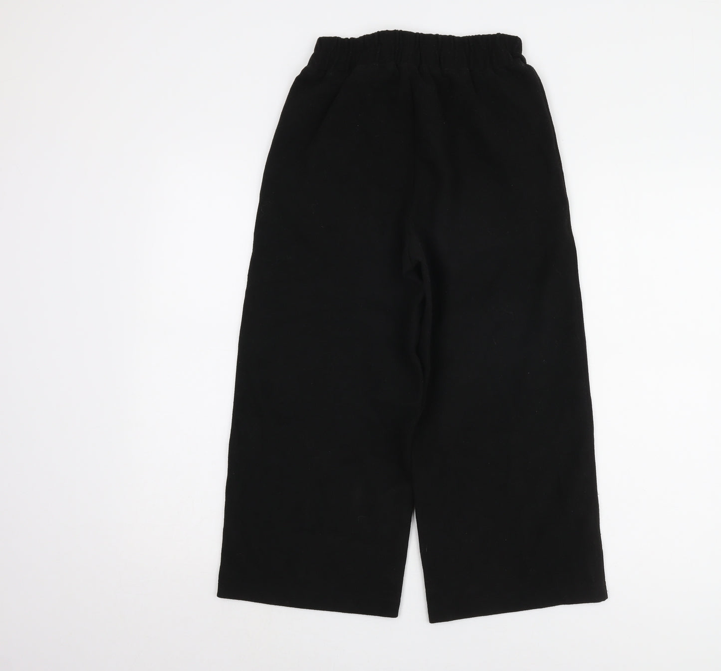 HSTYLE Women's Black Wide-Leg Trousers Size S