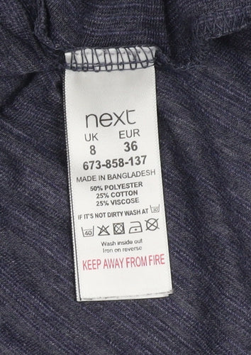 Next Women's Blue Basic Blouse, Size 8
