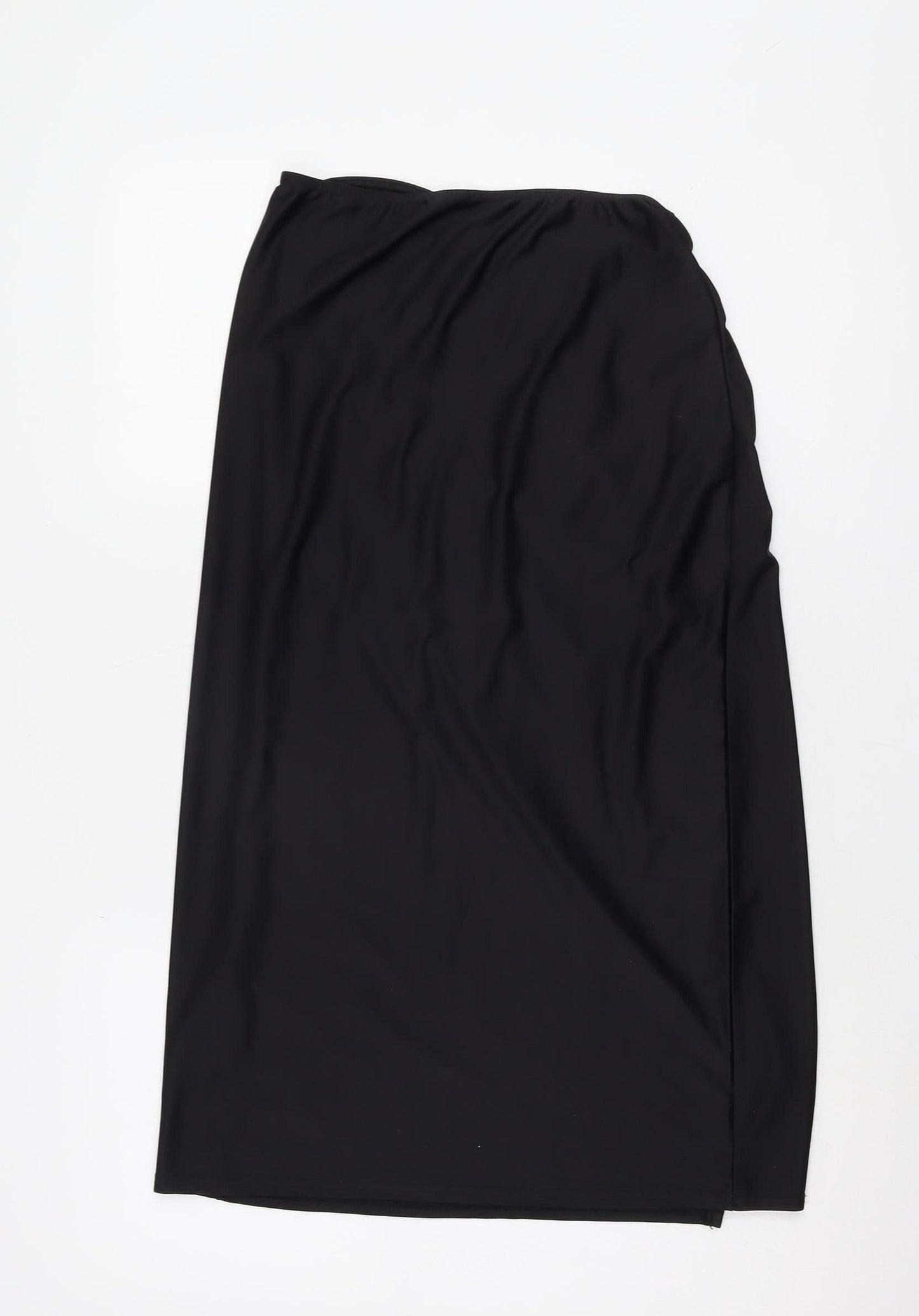 Urban Outfitters Women's Black Midi Pencil Skirt