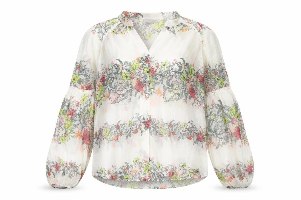 Front view of Marks & Spencer Women's Multicoloured Floral Blouse