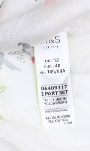 Marks and Spencer Women's Multicoloured Floral Blouse
