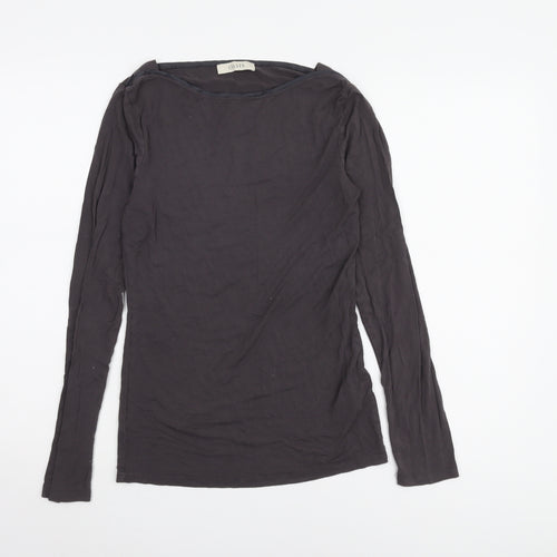 Oasis Women's Black Long Sleeve T-Shirt, Size S