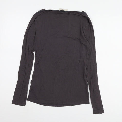 Oasis Women's Black Long Sleeve T-Shirt, Size S