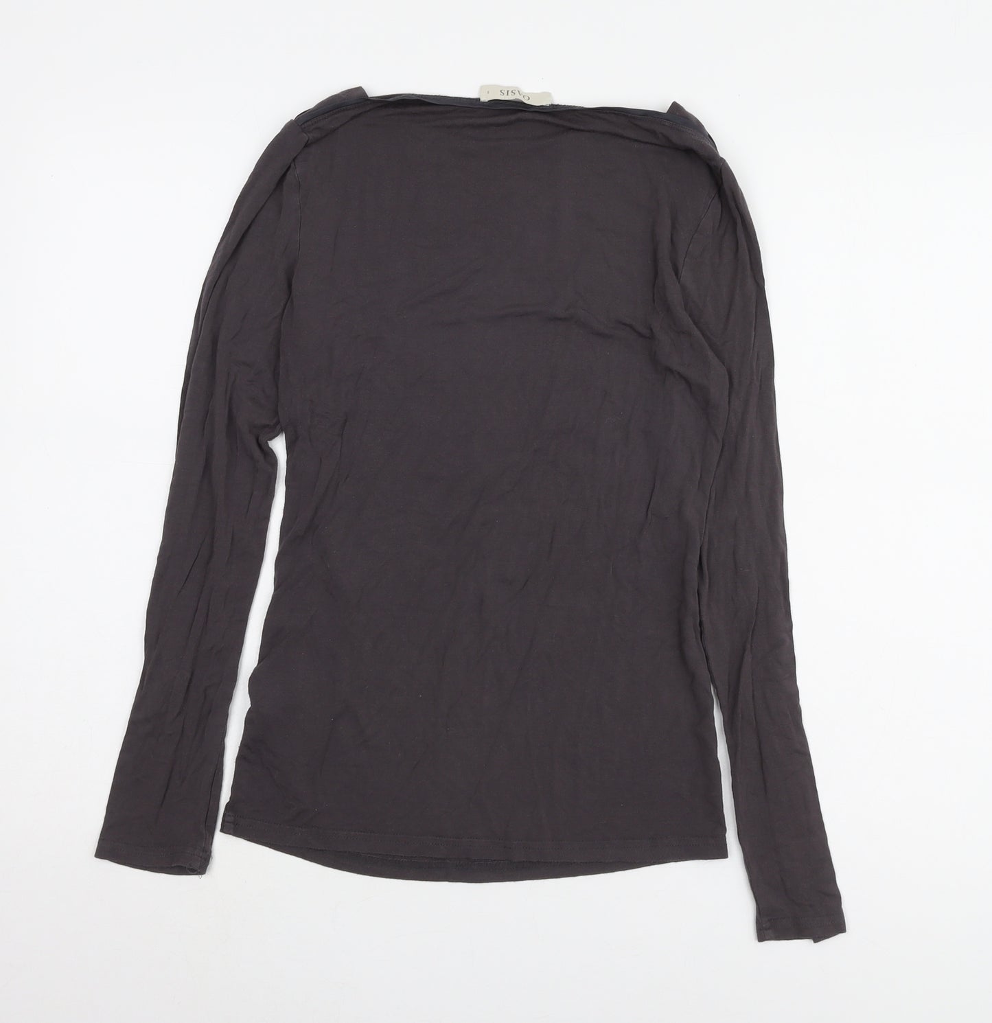 Oasis Women's Black Long Sleeve T-Shirt, Size S