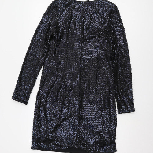 Marks and Spencer Women's Black Sequin Dress, UK 8