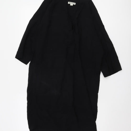 Whistles Women's Black Dress, Size S, Viscose Blend