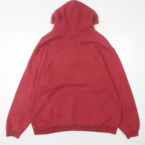 Starworld Red Unisex XL Pullover Hoodie University Logo