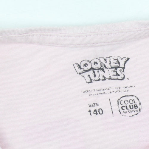 Tweety Looney Tunes Girls Pink Nightshirt Size 12 Graphic