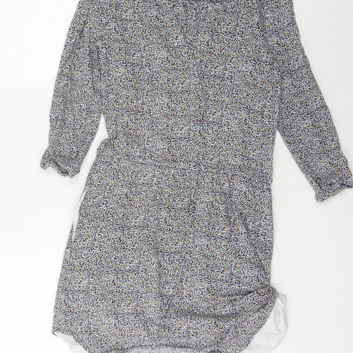 GAP Women's Multicoloured Floral Dress - Size S