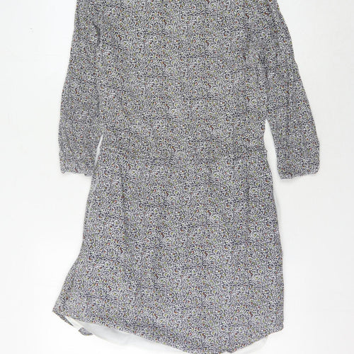 GAP Women's Multicoloured Floral Dress - Size S
