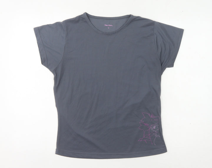 Peter Storm Women's Grey T-Shirt Size 12