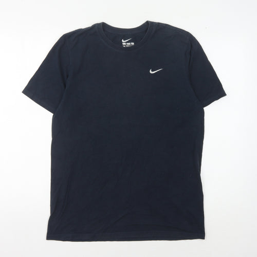 Nike Men's Blue Athletic Crew Neck T-Shirt Size M
