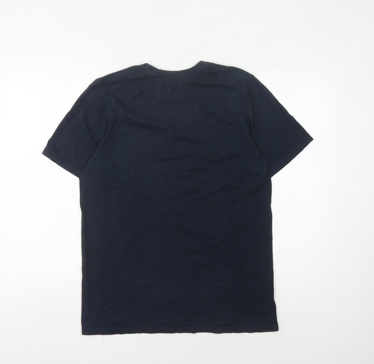 Nike Men's Blue Athletic Crew Neck T-Shirt Size M