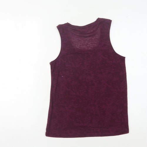 Only Women's Purple Sequin Tank, Size S