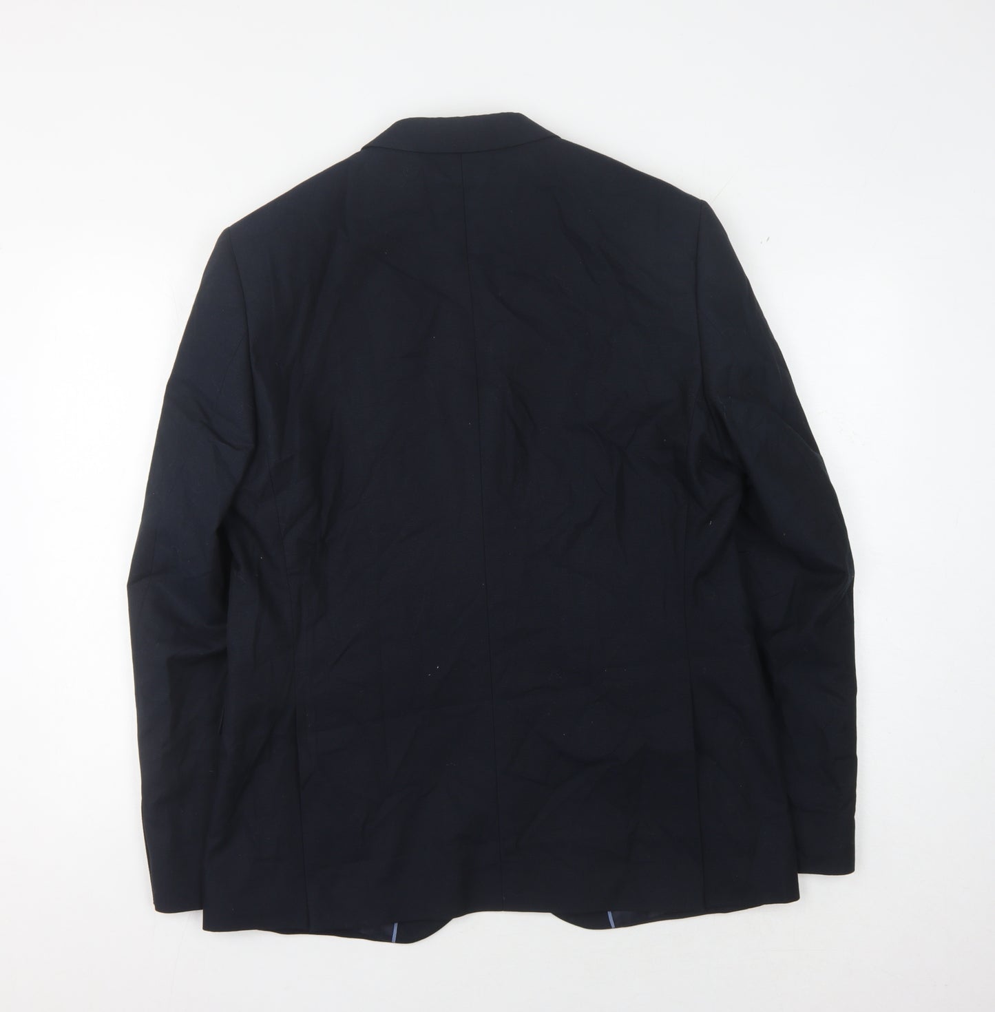 Marks and Spencer Men's Blue Blazer, Size 42R