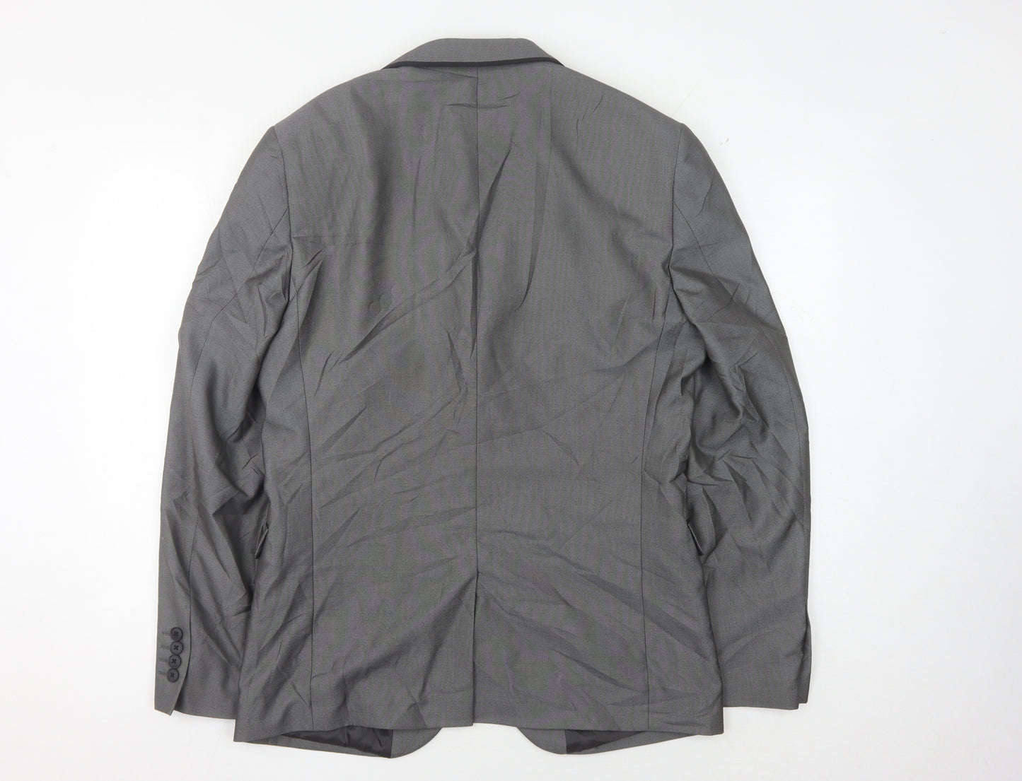 Next Men's Grey Blazer Jacket 40R New With Tags