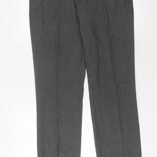 H&M Men's Grey Dress Pants Regular Fit Size 34