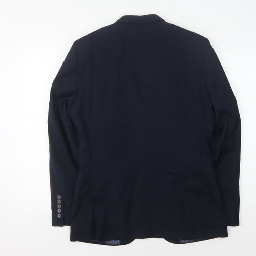 ONESIX5IVE Men's Blue Slim Fit Blazer 38R