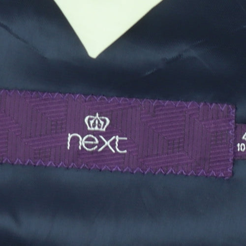 Next Men's Navy Blazer 40R Regular Single-Breasted Formal