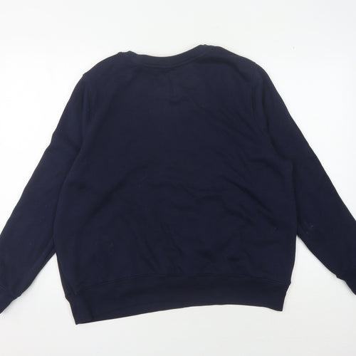 M&S Women's Blue Pullover Sweatshirt - Size 18