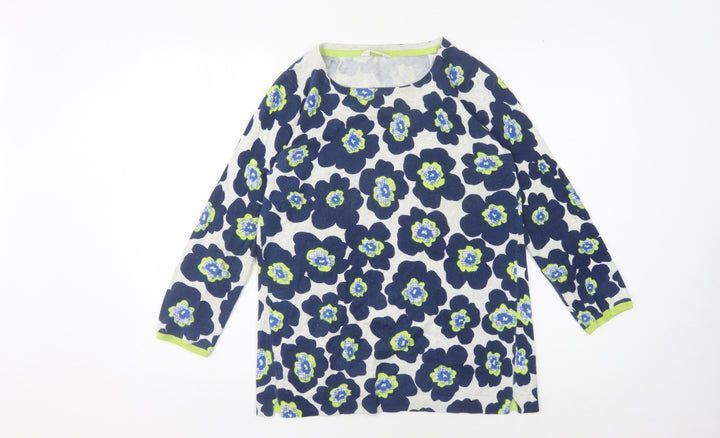 Lily and Me Women's Multicoloured Floral Pullover Jumper Size 10