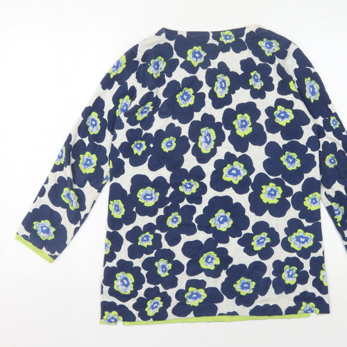 Lily and Me Women's Multicoloured Floral Pullover Jumper Size 10
