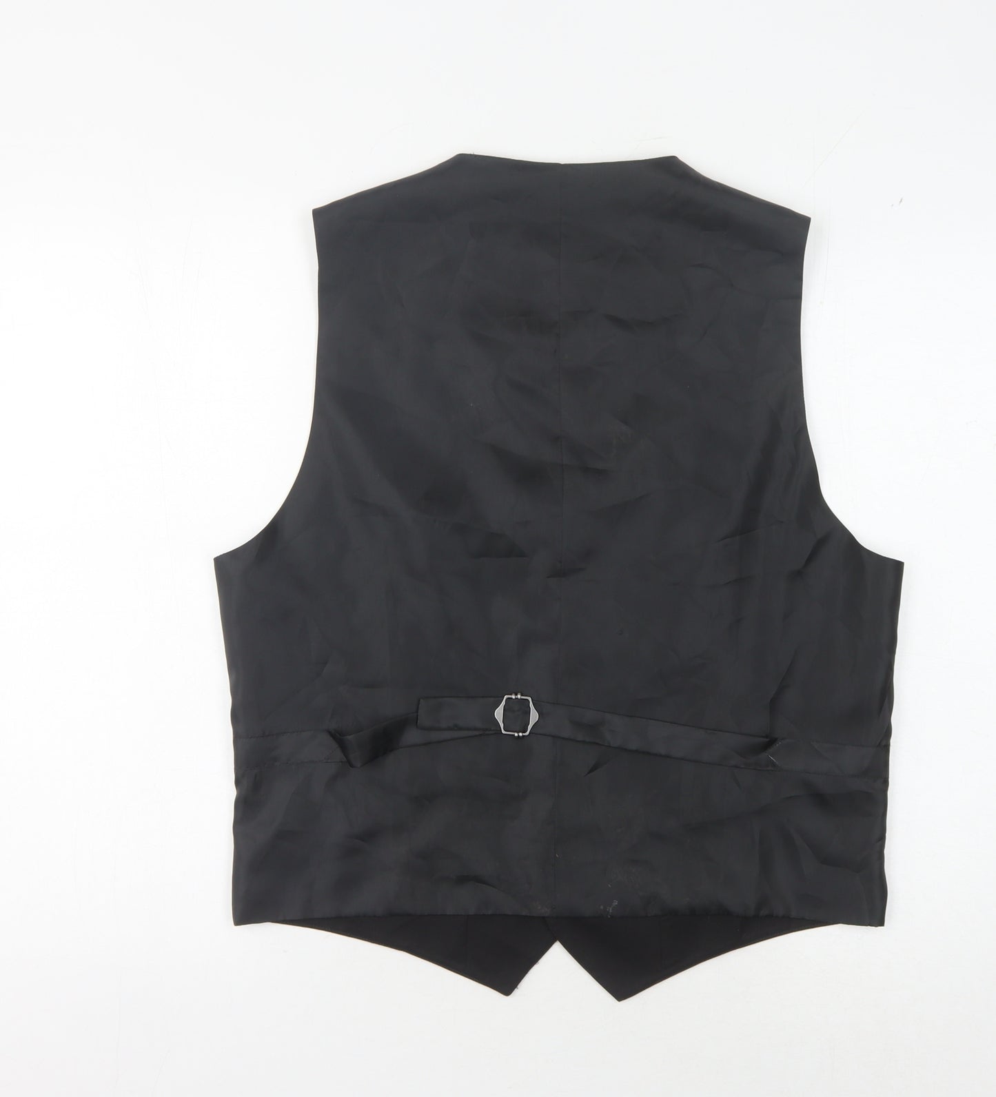 Marks and Spencer Men's Black Waistcoat - 38R