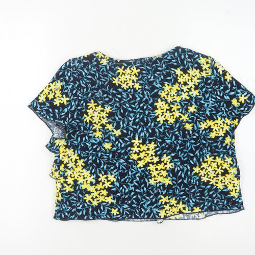 Zara Women's Multicoloured Floral Blouse, S, Spring