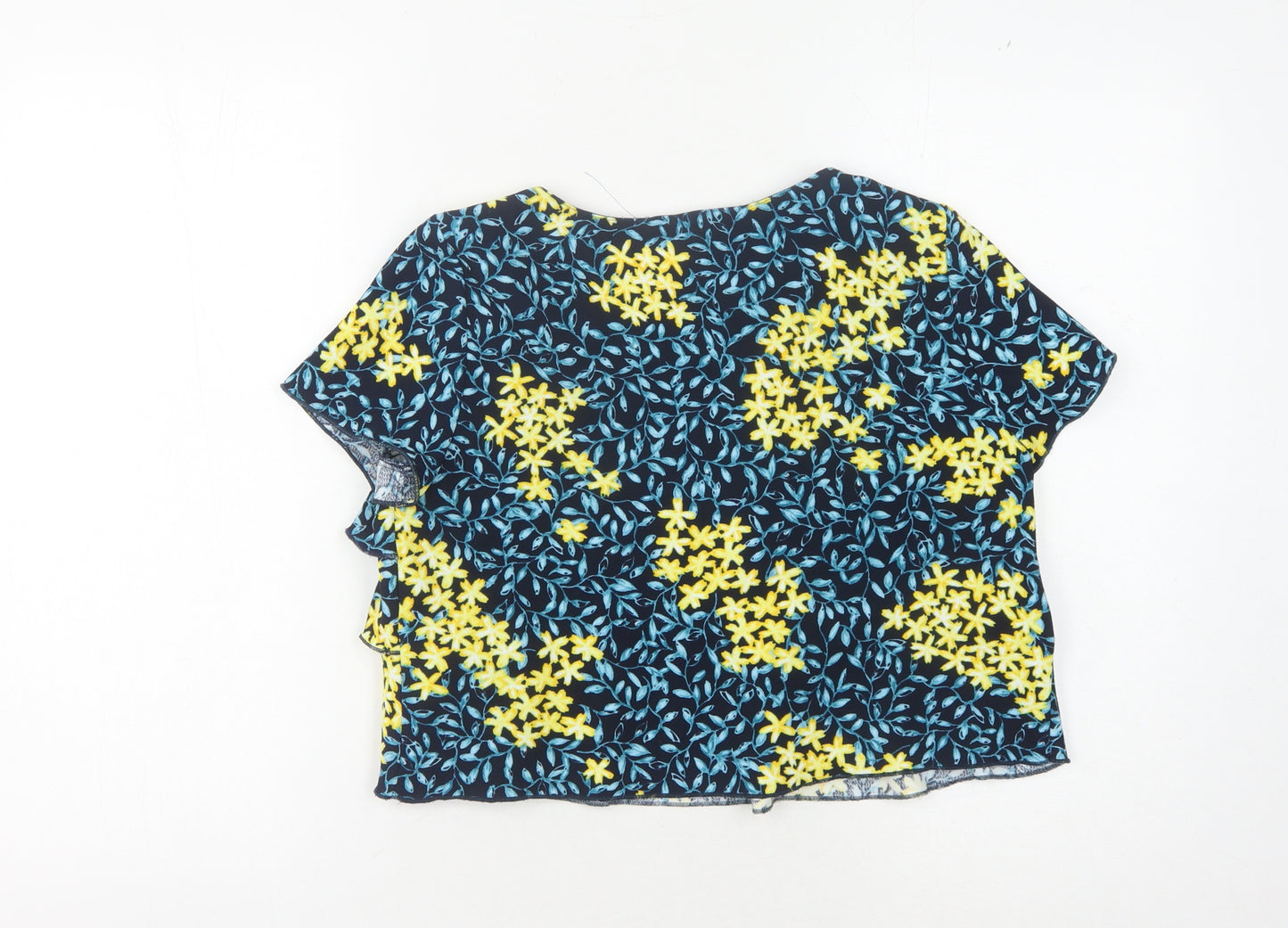 Zara Women's Multicoloured Floral Blouse, S, Spring