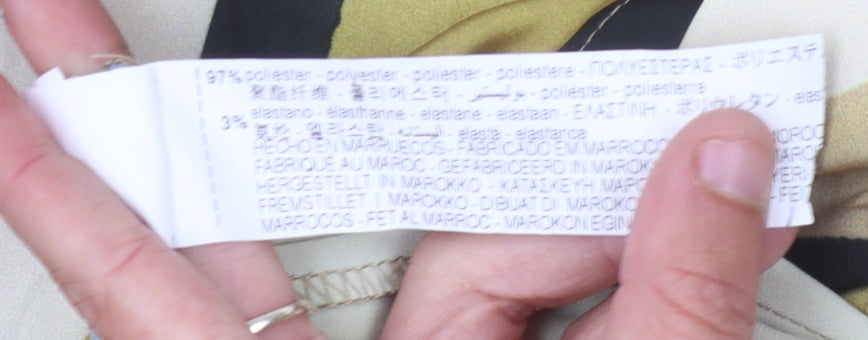 Zara Women's Multicoloured Long Shirt Dress M