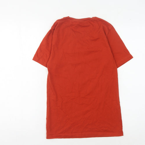 Next Men's Red Graphic Print T-Shirt, Small, Cotton