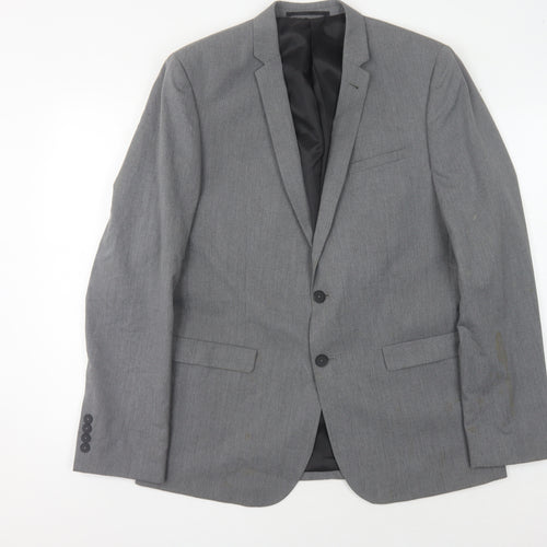 ASOS Men’s Grey Slim Fit Suit Jacket 42L