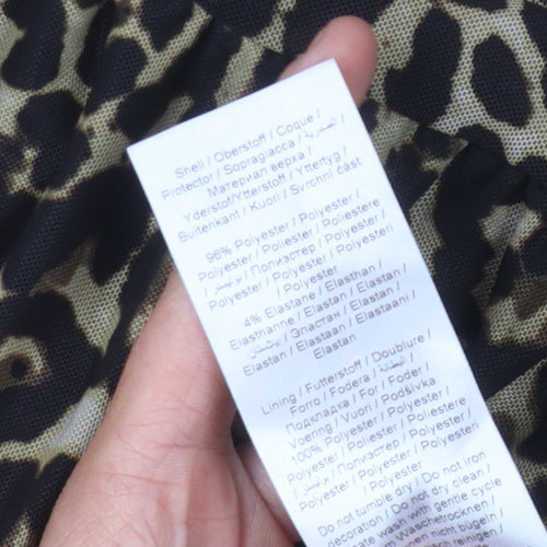 Soaked in Luxury Women's Leopard Shift Dress M