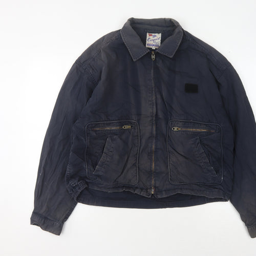 Conquest Men's Blue XL Casual Outdoor Jacket