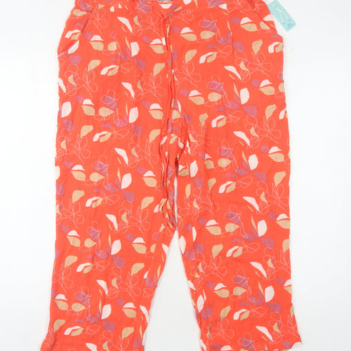 Damart Women's Multicoloured Trousers Size 18