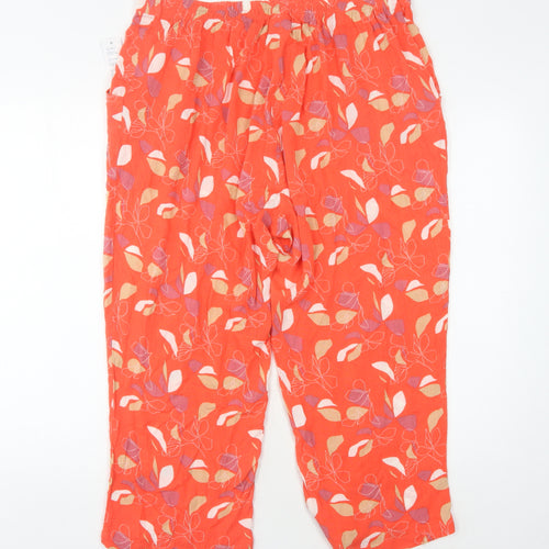 Damart Women's Multicoloured Trousers Size 18