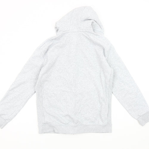 Marks and Spencer Girls Grey Hooded Jacket 11-12 Years