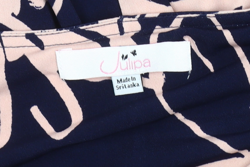 Julipa Women's Multicoloured Floral Dress Size 16