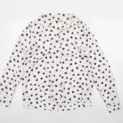 Next Women's Multicoloured Button-Up Shirt - Size 10