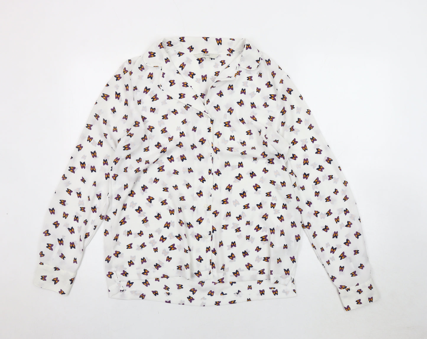Next Women's Multicoloured Button-Up Shirt - Size 10