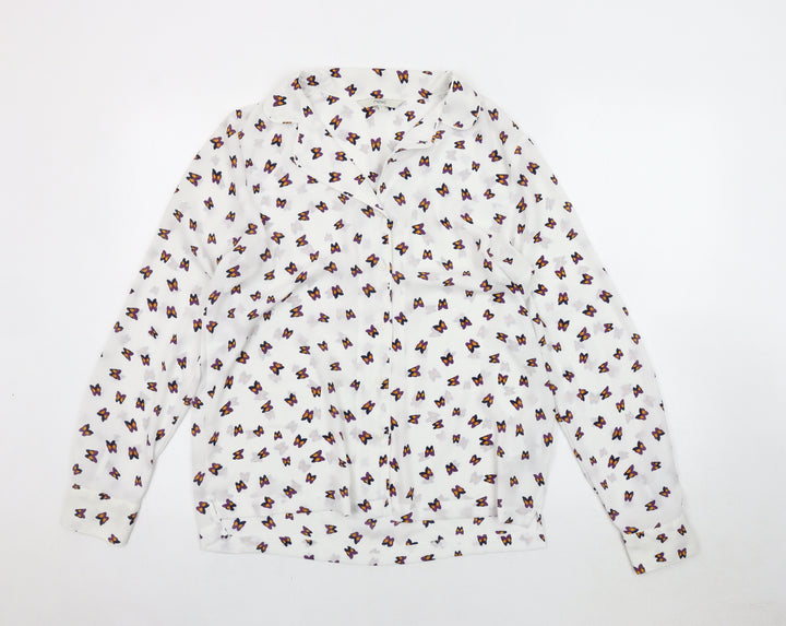 Next Women's Multicoloured Button-Up Shirt - Size 10