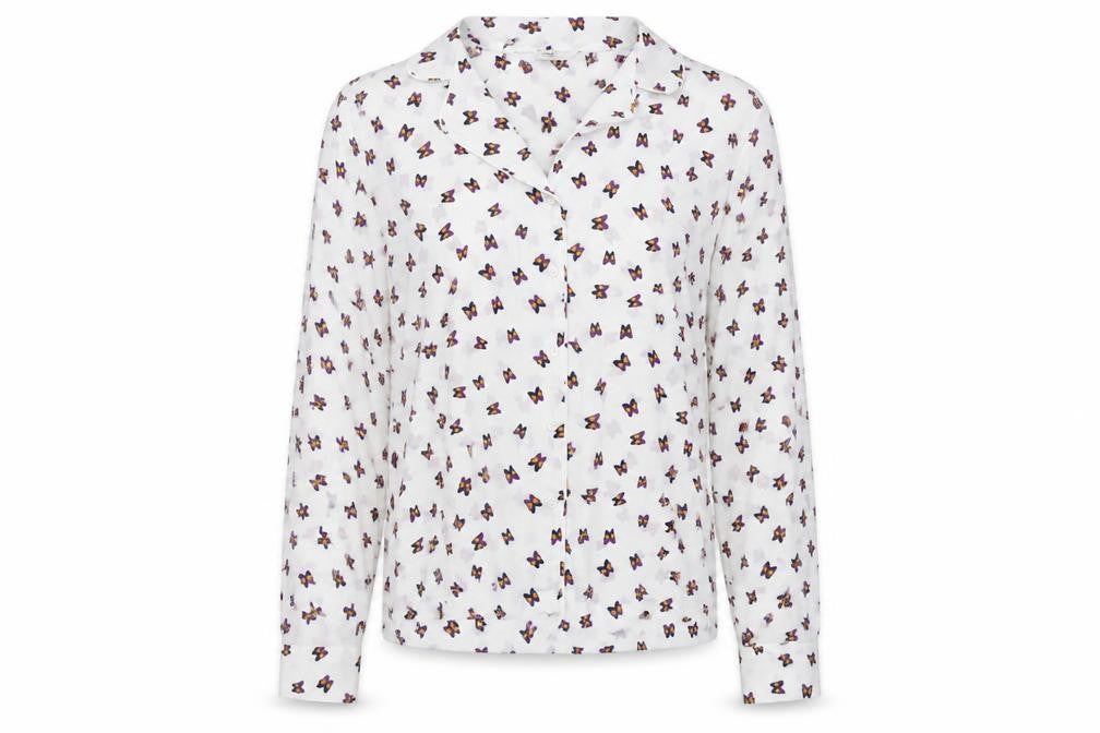 Front view of Next Women's Multicoloured Button-Up Shirt -, size 10