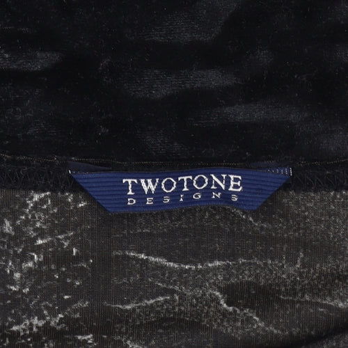 Twotone Designs Women's Black Size 12 T-Shirt