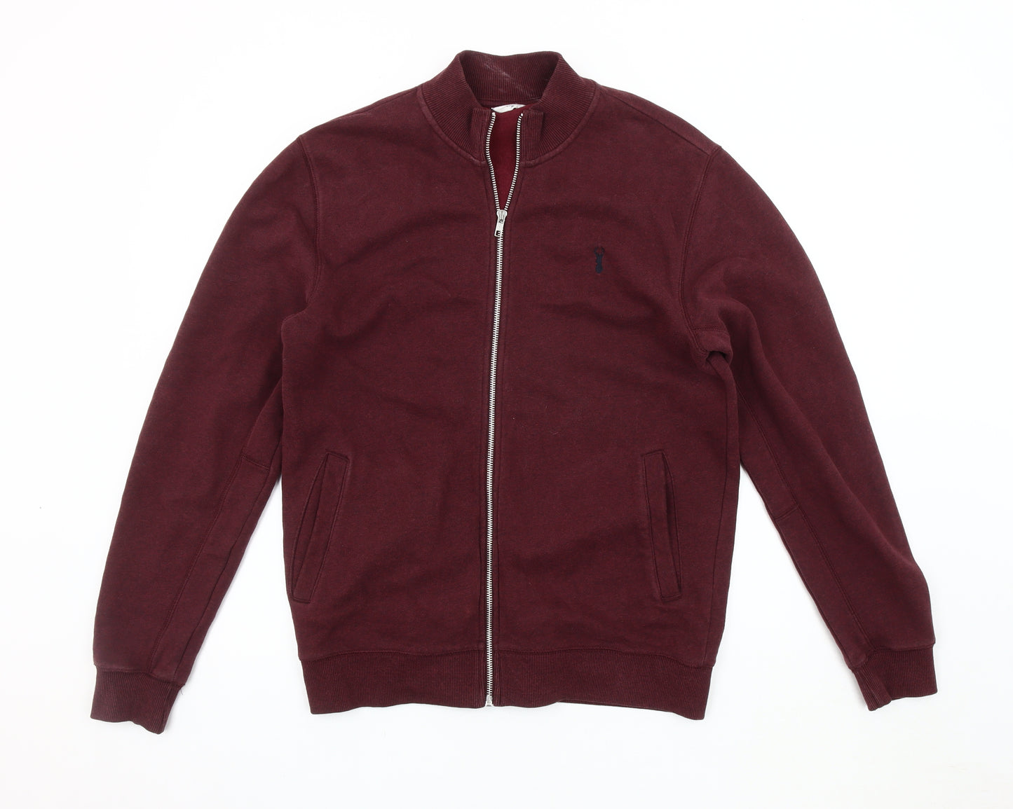 Next Men's Red Stand-Up Collar Basic Jacket M