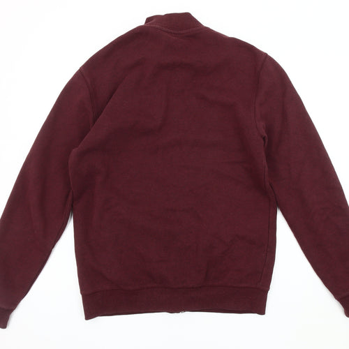 Next Men's Red Stand-Up Collar Basic Jacket M