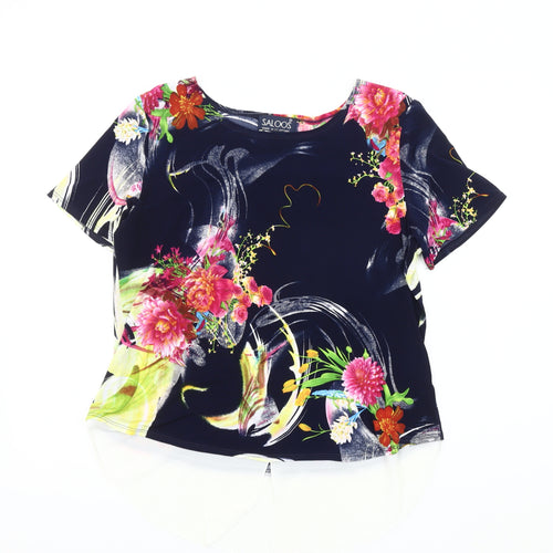 Saloos Women's Multicoloured Floral Blouse Size 14