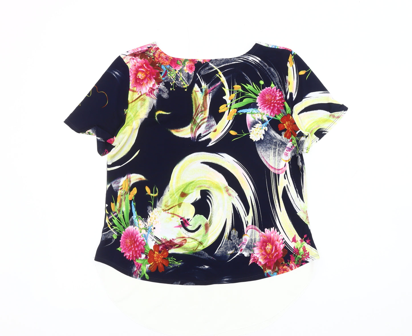 Saloos Women's Multicoloured Floral Blouse Size 14