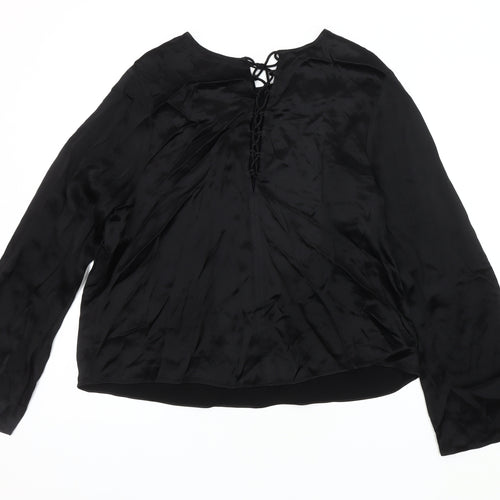 Marks and Spencer Black Women's Blouse UK Size 16