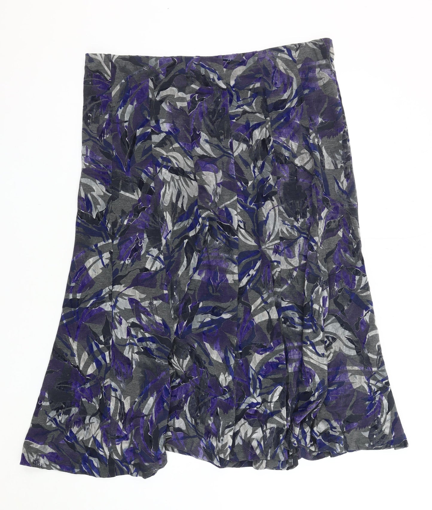 Marks and Spencer Women's Multicoloured A-Line Skirt Size 18