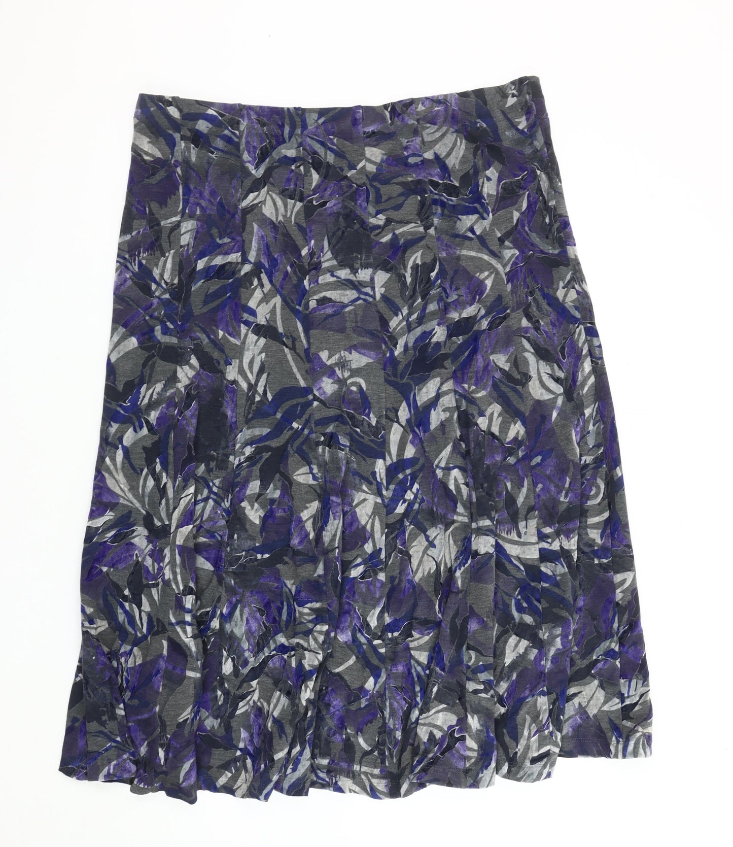 Marks and Spencer Women's Multicoloured A-Line Skirt Size 18